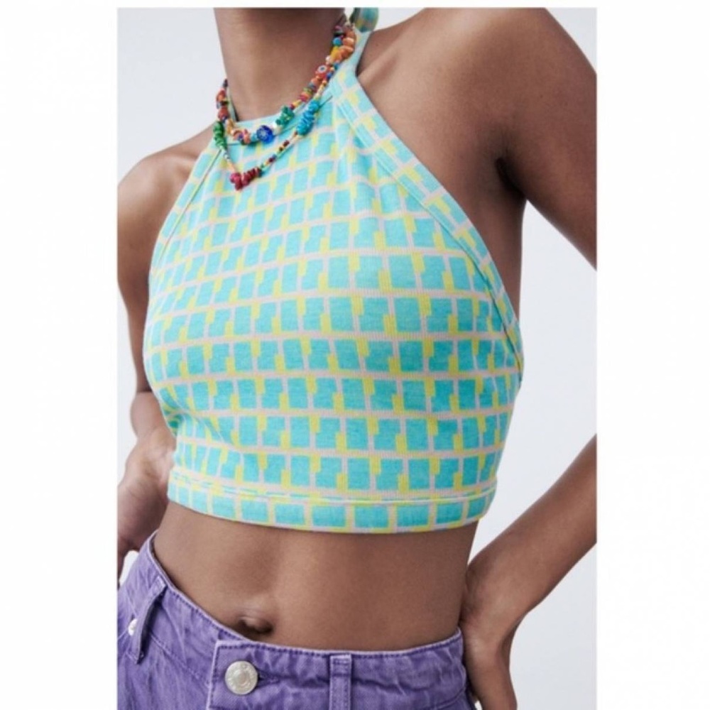 ZARA halter top . NWT .